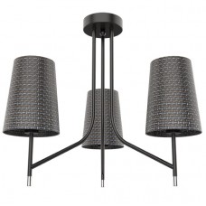 Φωτιστικό Οροφής με 3xE14 230V Μαύρο 955THERA3/BL